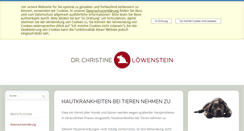 Desktop Screenshot of hauttierarzt.de